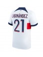 Paris Saint-Germain Lucas Hernandez #21 Auswärtstrikot 2023-24 Kurzarm